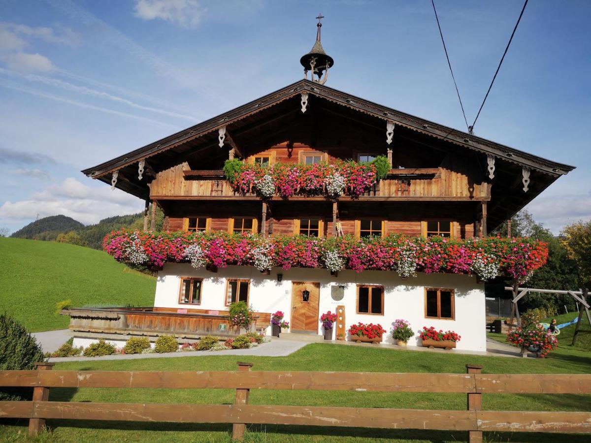 Ferienwohnung Hochmuthhof Reith im Alpbachtal Exterior foto