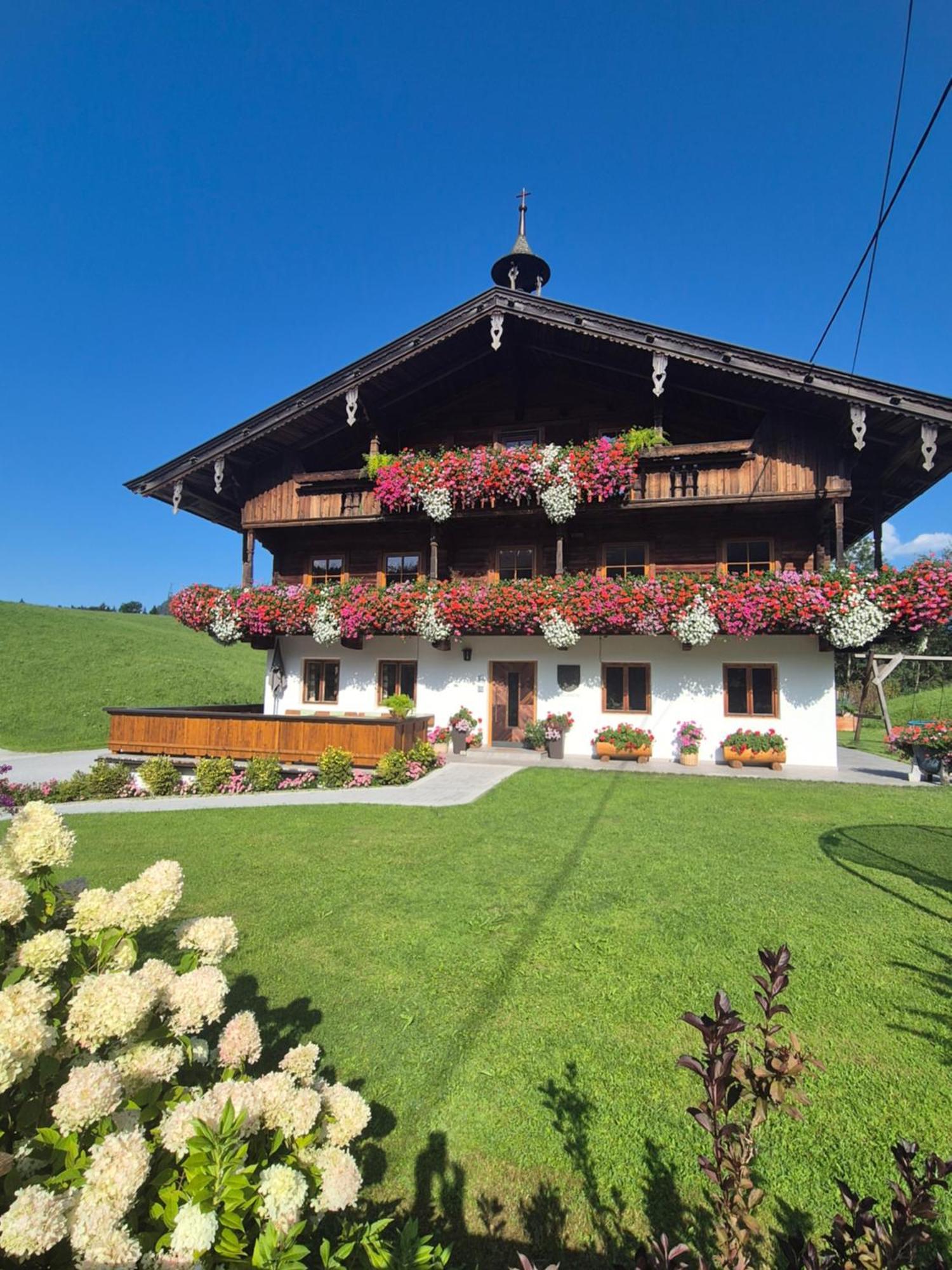 Ferienwohnung Hochmuthhof Reith im Alpbachtal Exterior foto